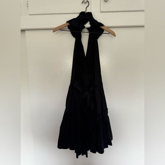 Anthropologie x Maeve Halter Black Tiered Ruffled Sundress Small - Picture 5 of 14